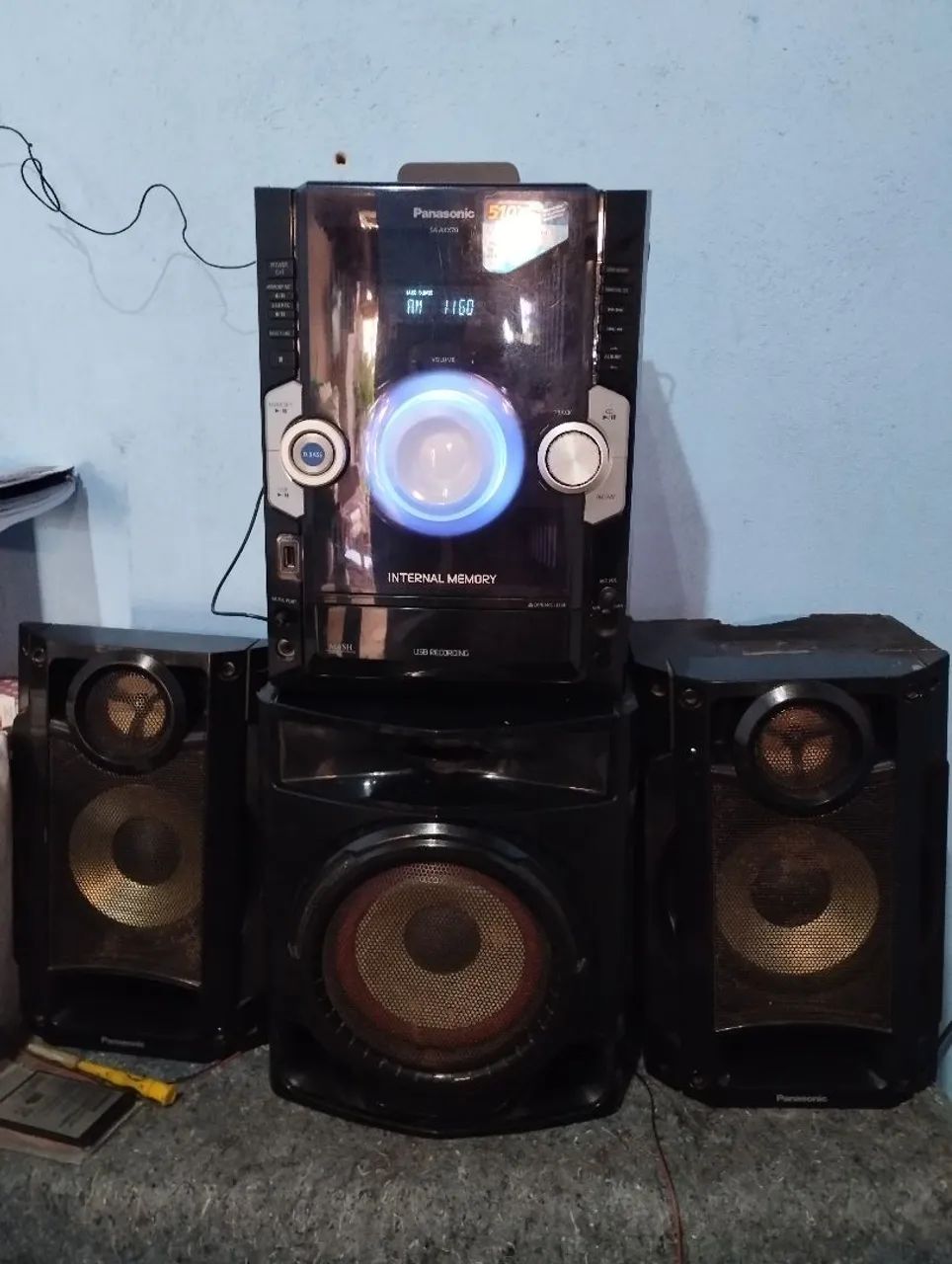 Som Panasonic com USB receptor bluetooth e FM - Foto 4