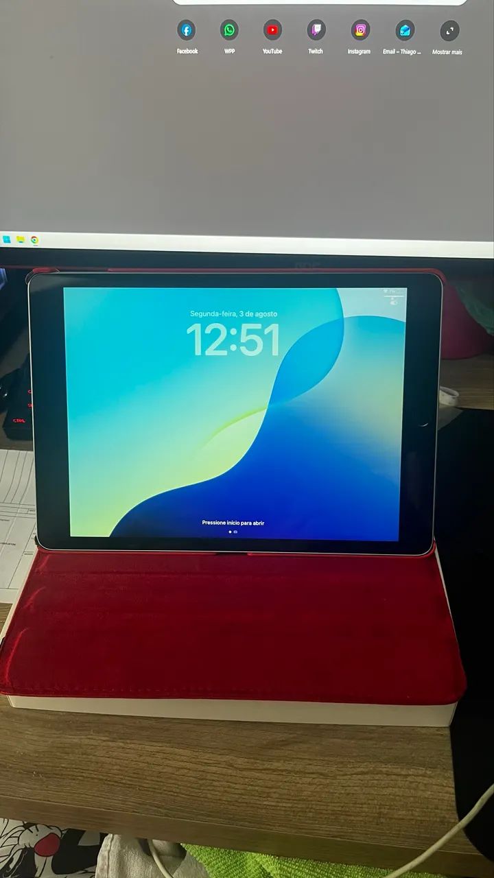 iPad 9ª geração 64GB na cor Silver  - Foto 2