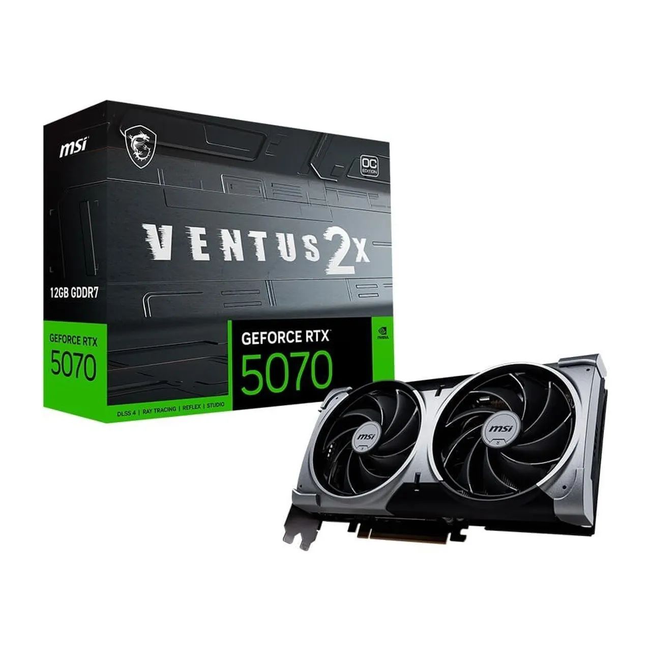 Rtx 5070 msi shadow (2 anos de garantia)