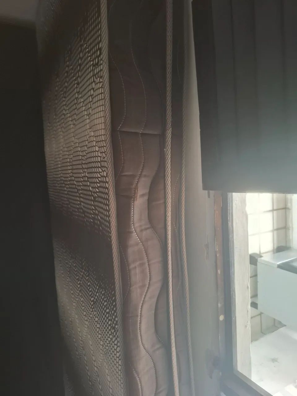 Cama de Solteiro Usada com Base de Madeira e Colchão Da Ortobom - Foto 5