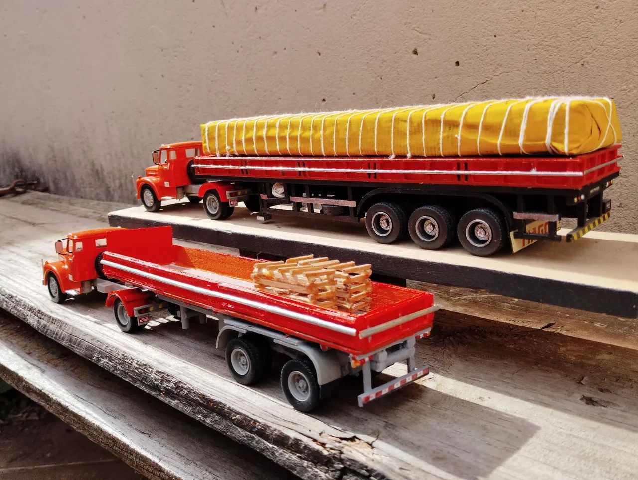 Carreta Scania jacaré escala 1, 43  - Foto 3