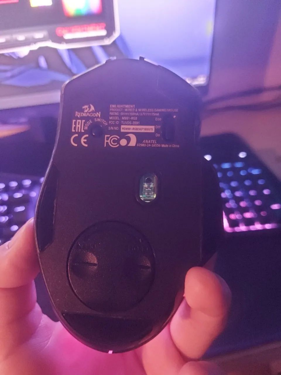 Mouse gamer redragon enlightment  - Foto 3