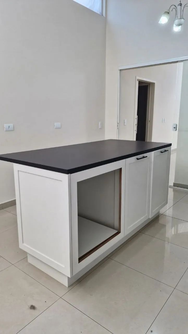 Balcão MDF bancada Ilha - Foto 4
