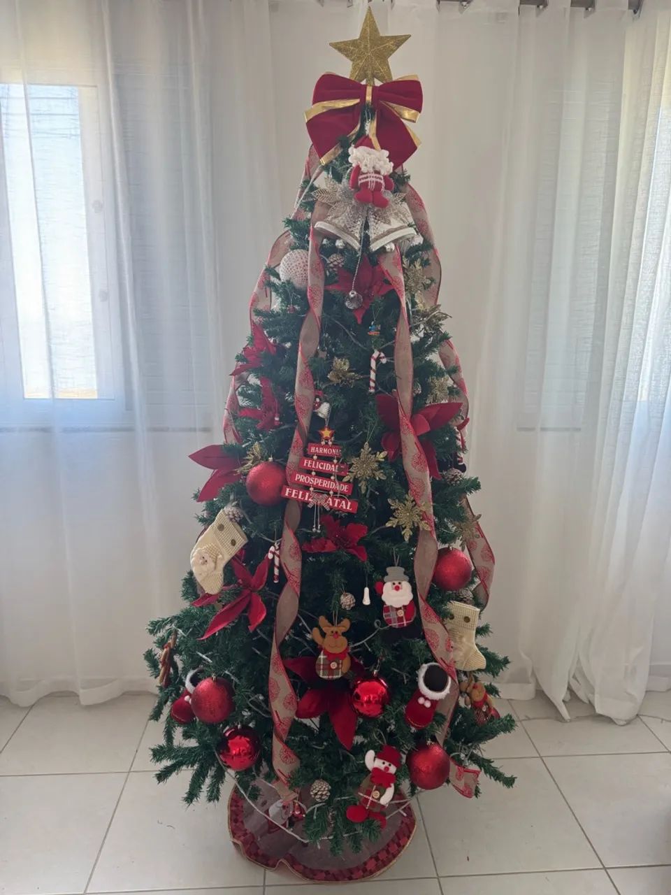 ÁRVORE DE NATAL COMPLETA  - Foto 4