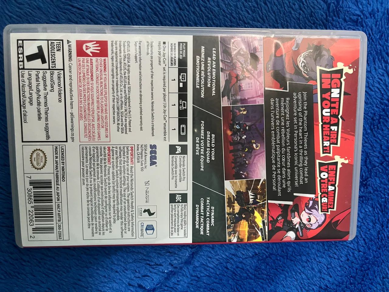 Persona 5 tactica Nintendo switch - Foto 2