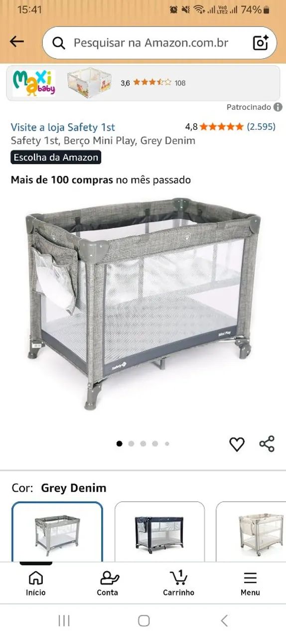 Berço cercadinho  - Foto 3