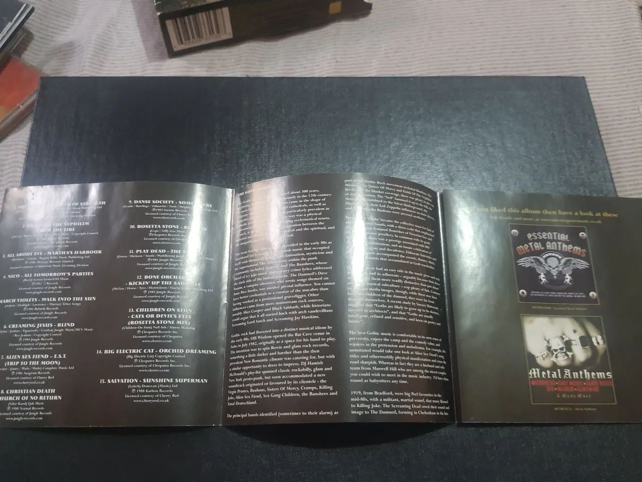 Box CD : The Goth Anthology - Foto 3