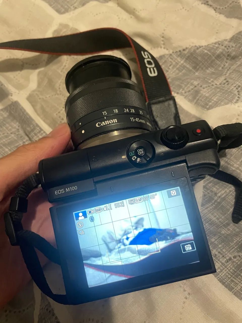 Câmera Cânon M100 Mirrorless  - Foto 3