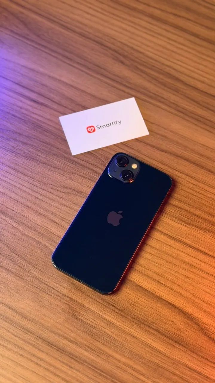 iPhone 13 preto - 128GB - Saúde da bateria 85% | 1 ano de garantia