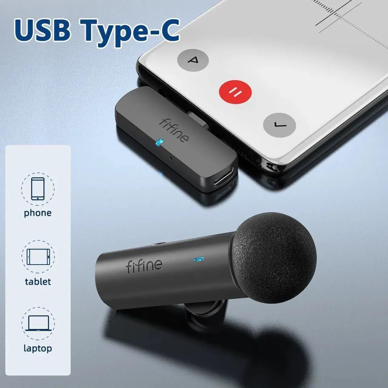 Microfone De Lapela Fifine M6 (Original e Lacrado) - Foto 4