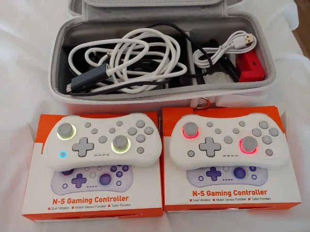 Nintendo Switch Oled + Acessorios - SP-ZN - Foto 3