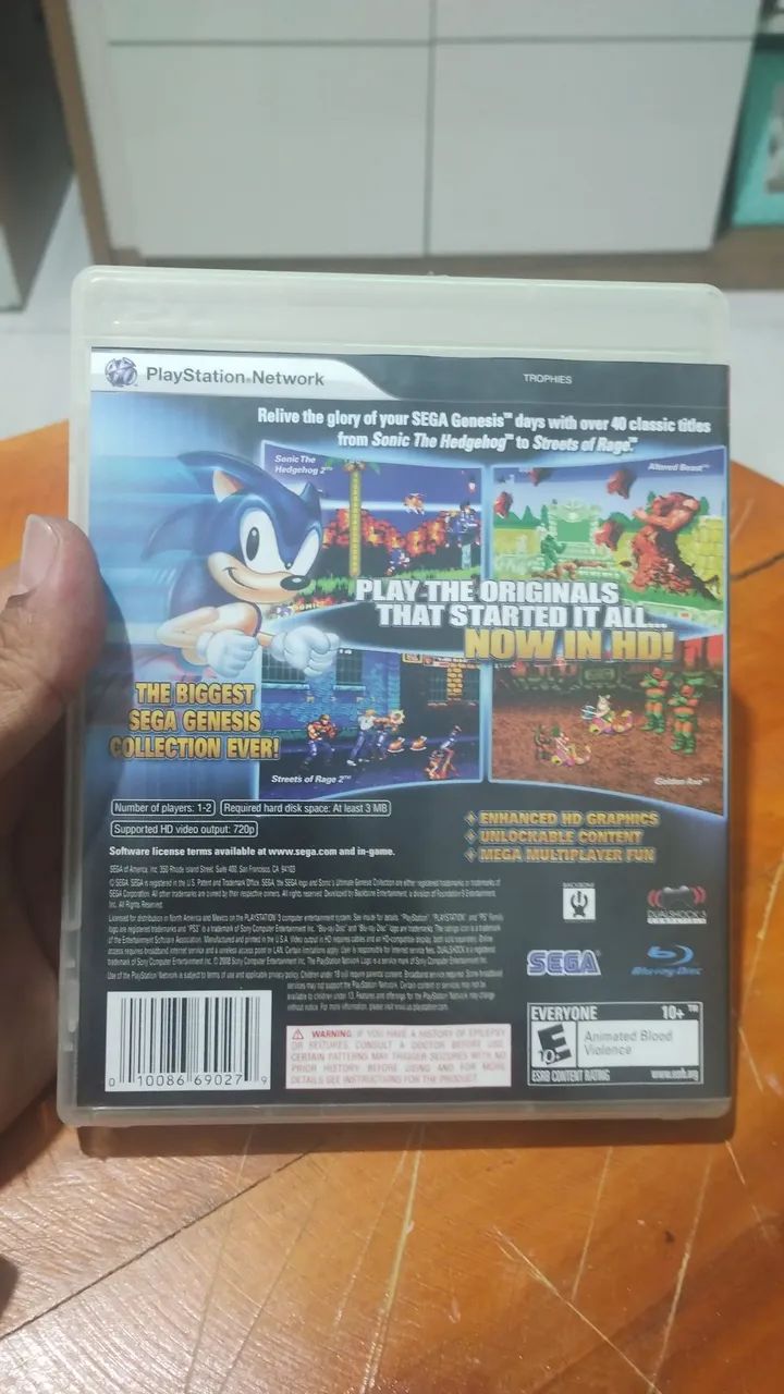 Sonic ultimate genesis collection ps3  - Foto 2