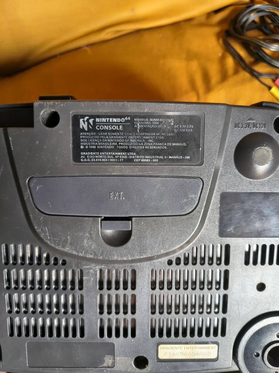Nintendo 64 completo funcionando normalmente  - Foto 3