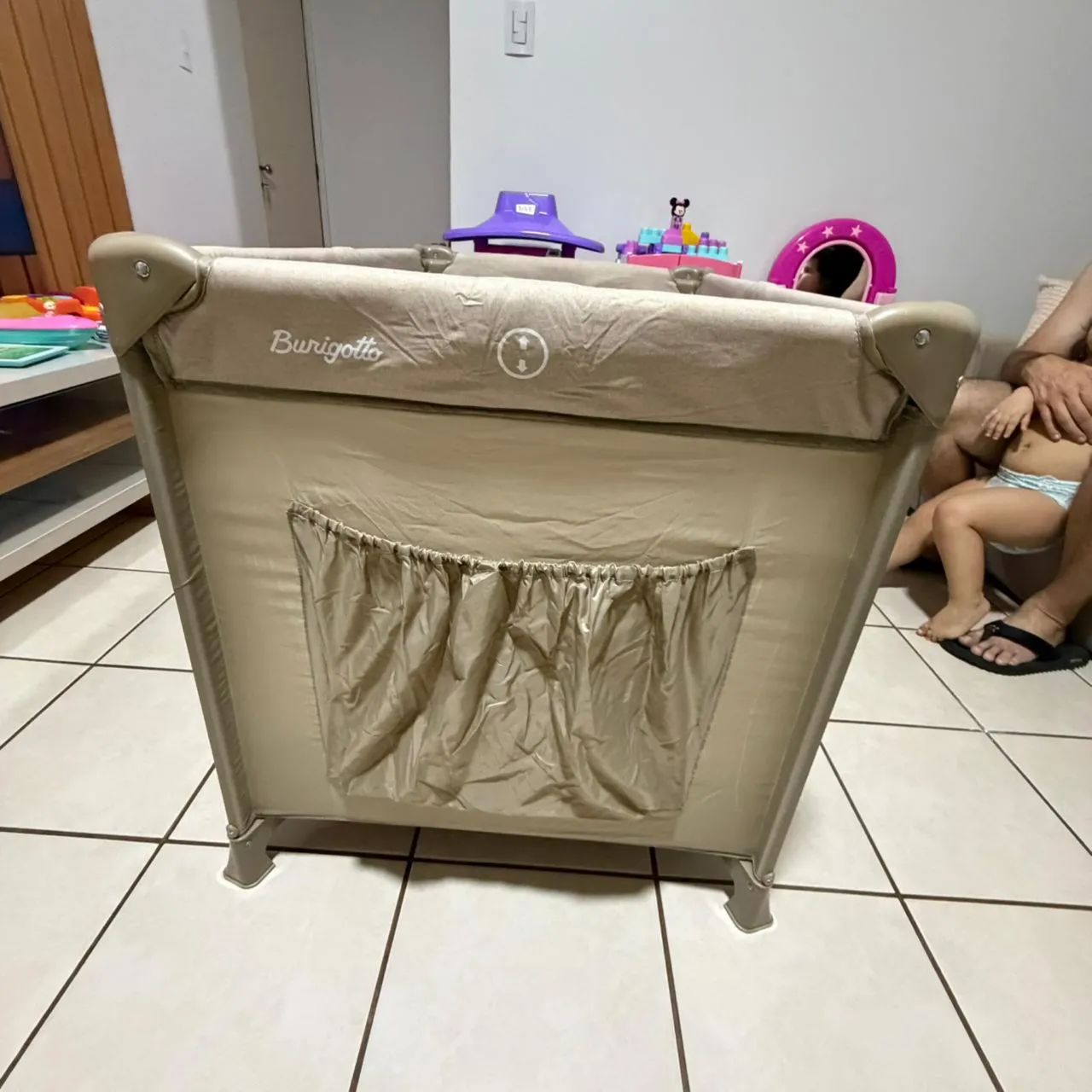 Berço portátil Sonata - Burigotto - NOVO - Foto 6
