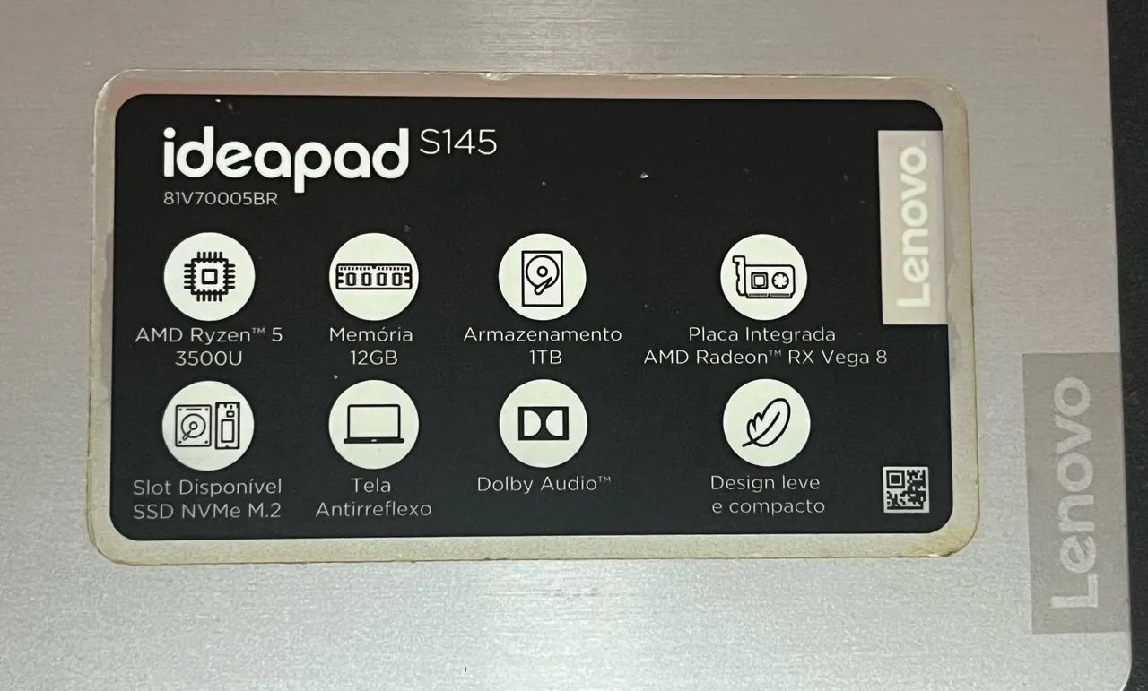 VENDE-SE NOTEBOOK LENOVO IDEAPAD S145 - Foto 3