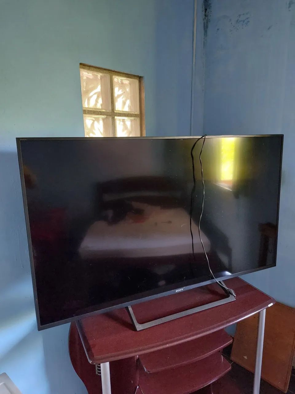 TV Sony 55 polegadas com defeito