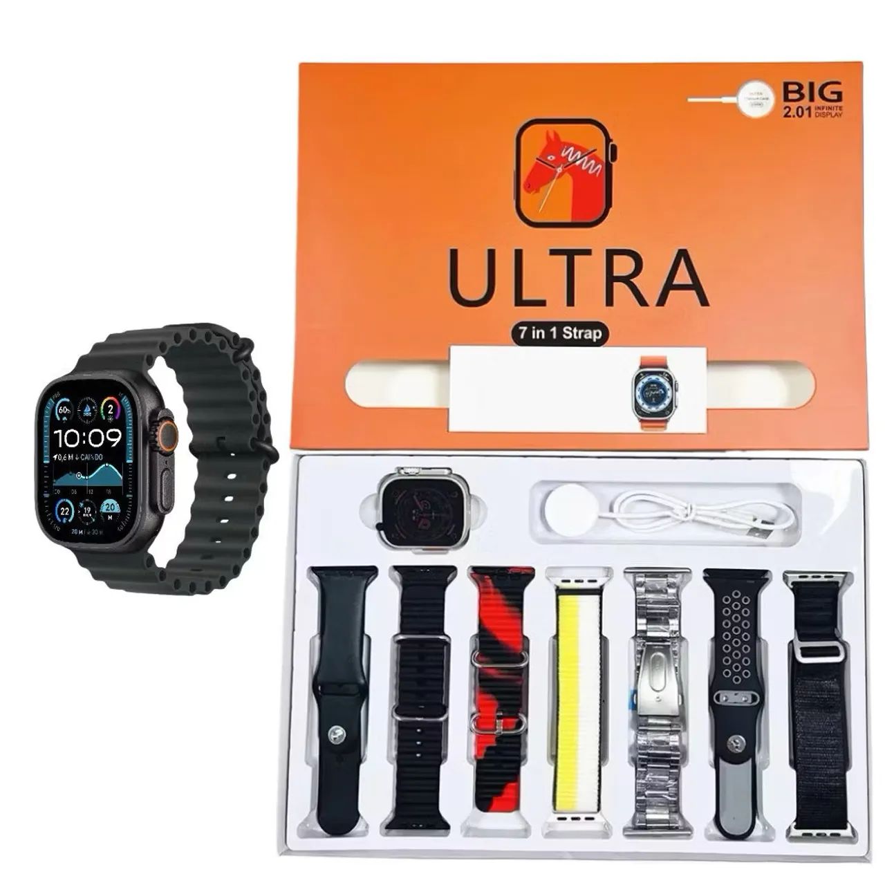 Smartwatch Z11 (7 pulseiras)