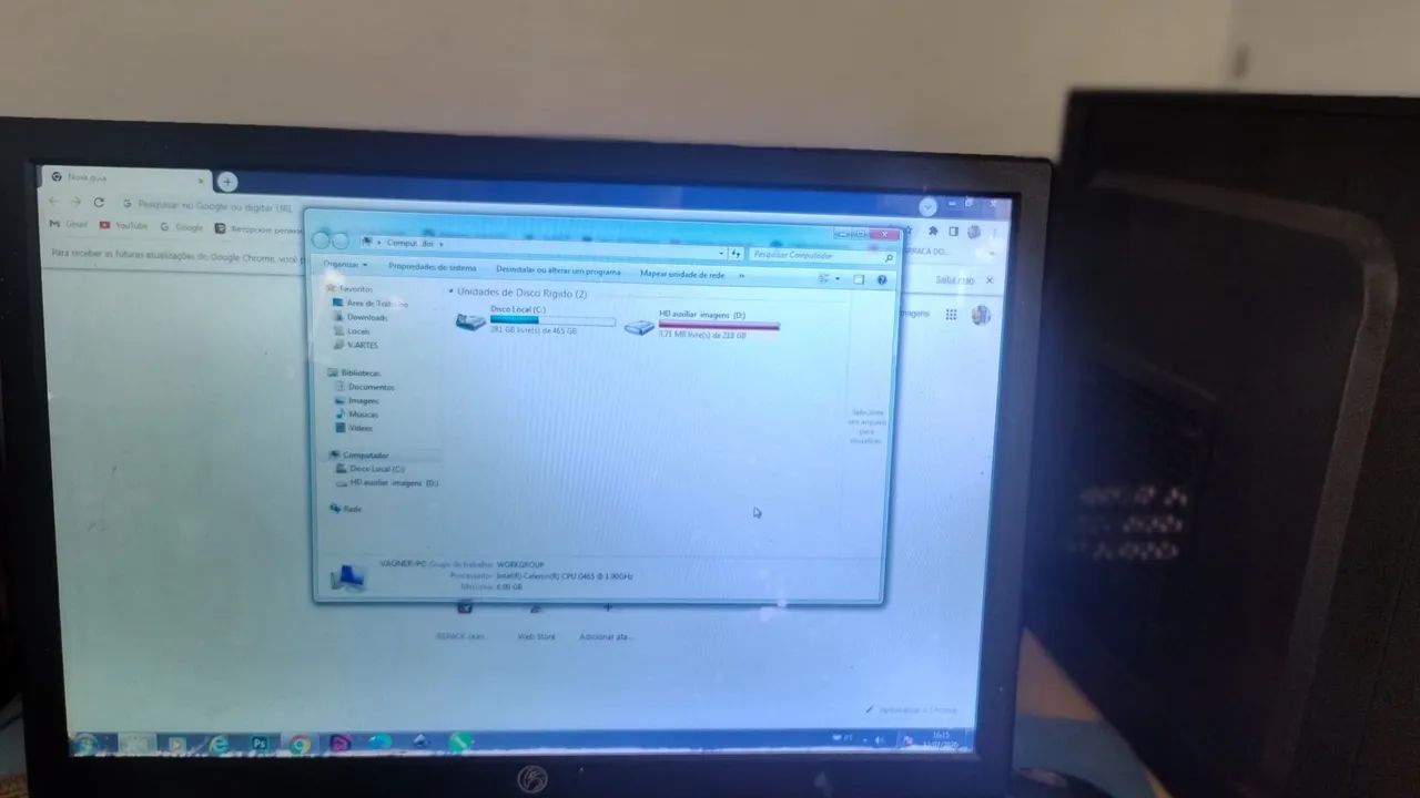 Vendo esse PC 1.200 - Foto 3
