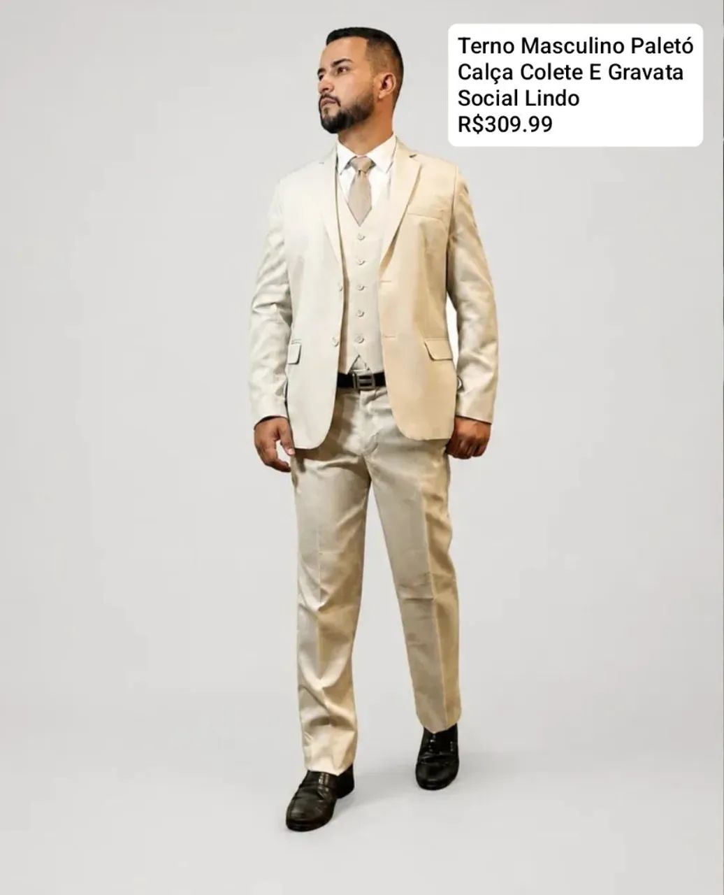 Terno masculino slim