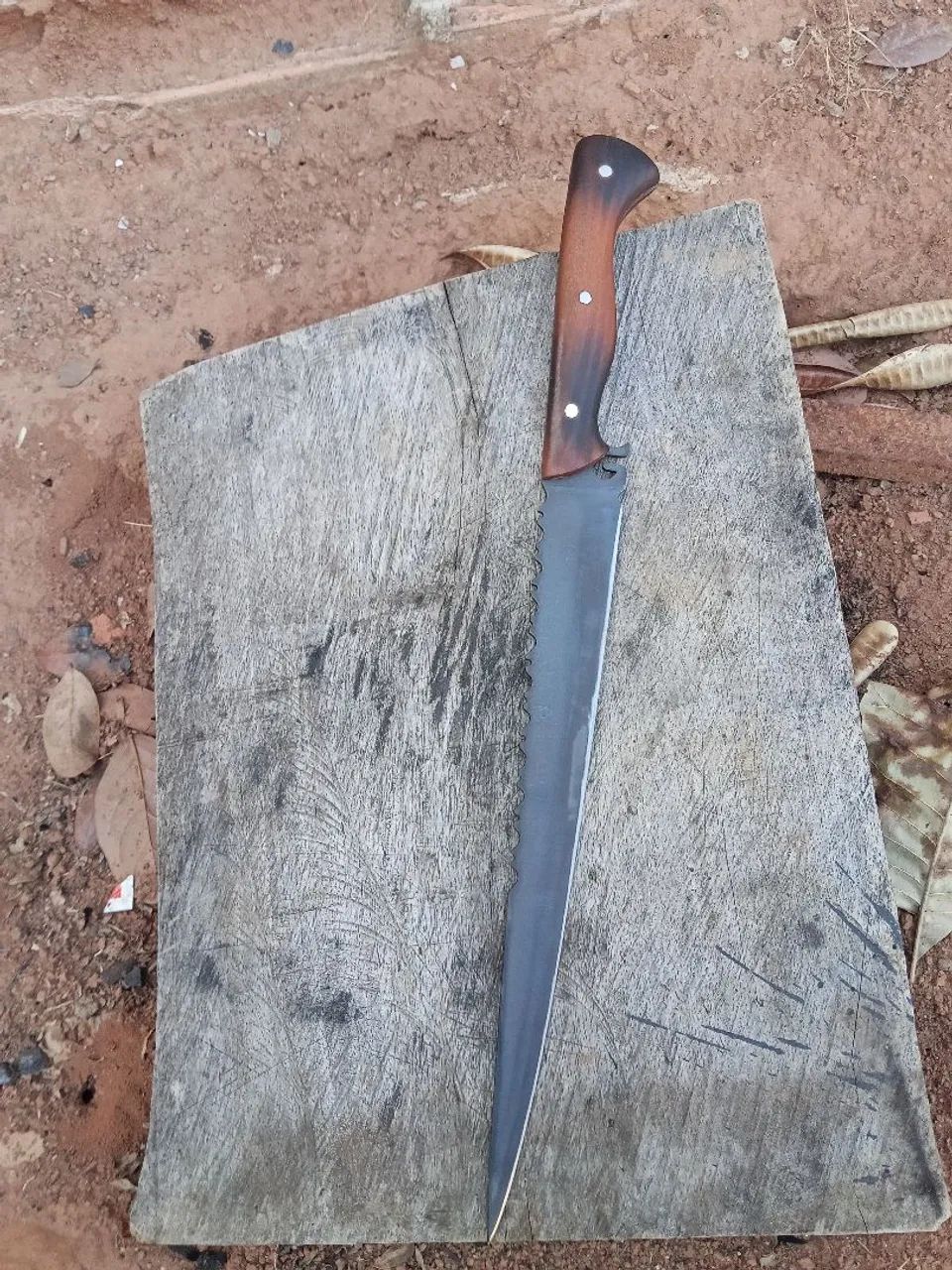Faca língua de chimango 12 polegadas de lâmina  - Foto 4