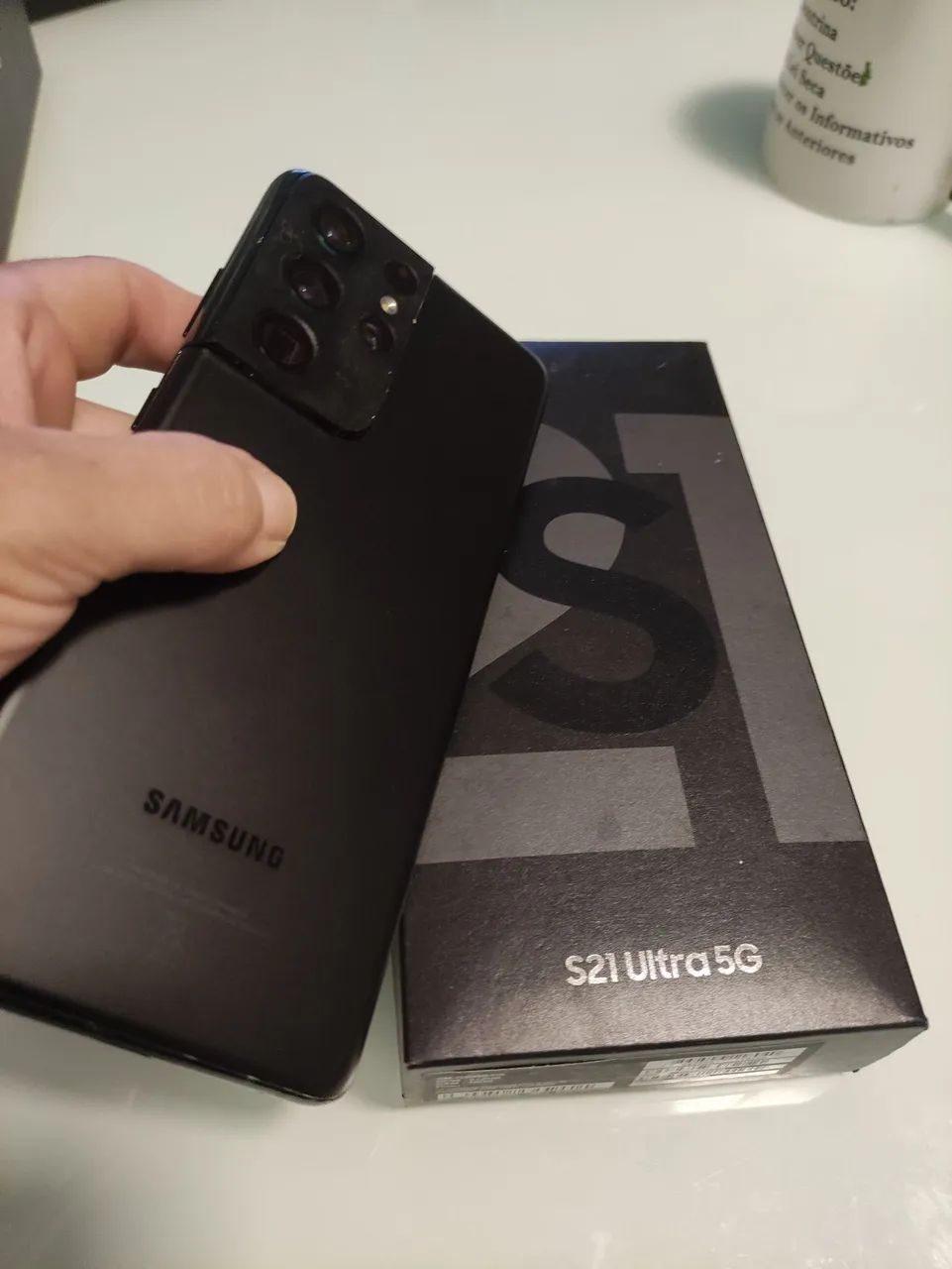 Galaxy S21 Ultra 5G  512GB / precisa trocar bateria  - Foto 2