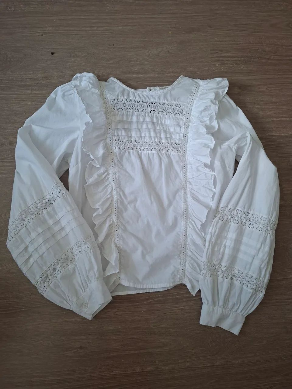 Blusa estilo bata