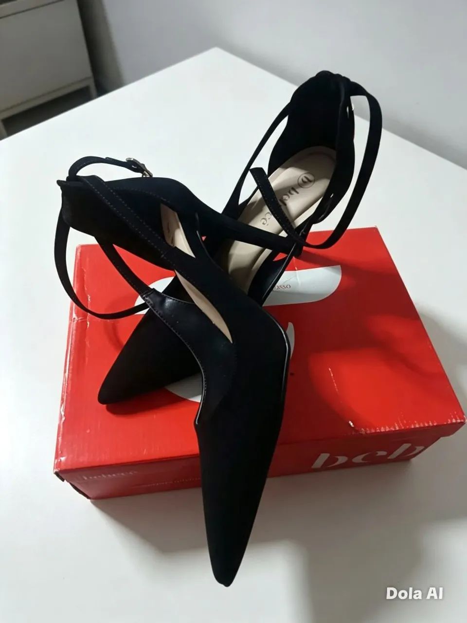 Scarpin Bebece  Feminino Preto - USADO  - Foto 4