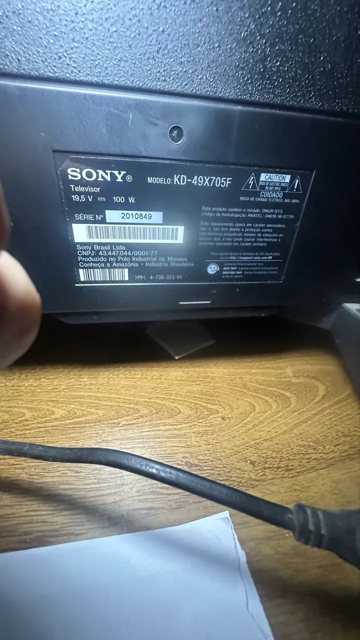 Televisão Sony 49? modelo kd 49x705f - Foto 2