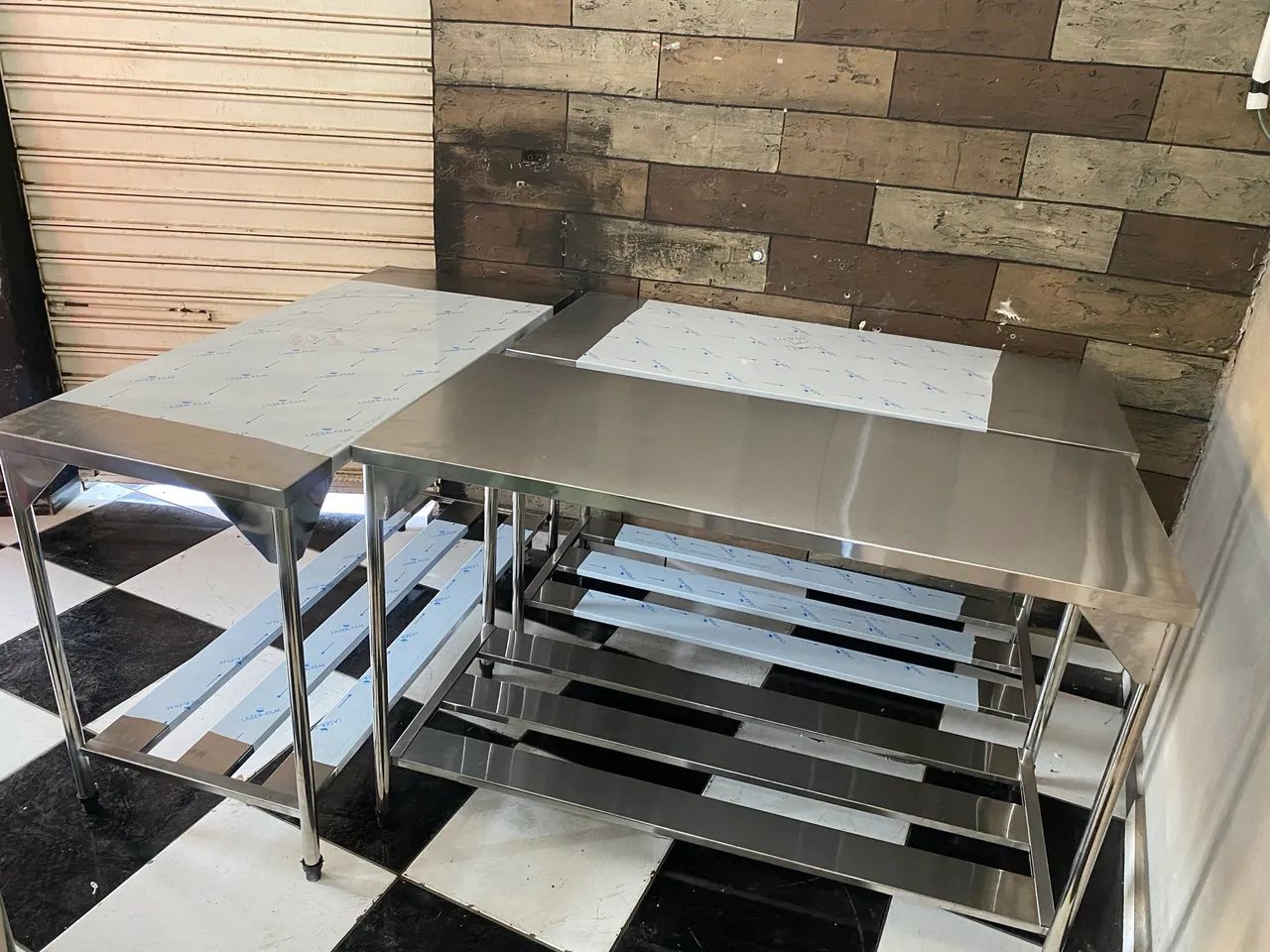 Mesa de inox bancadas novas entrega grátis  - Foto 3