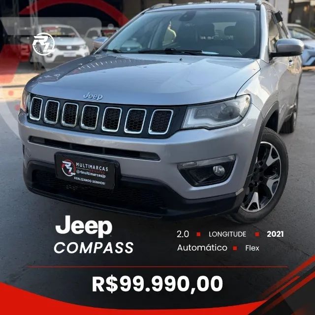 Jeep Compass COMPASS LONGITUDE 2.0 4x2 Flex 16V Aut. 2021