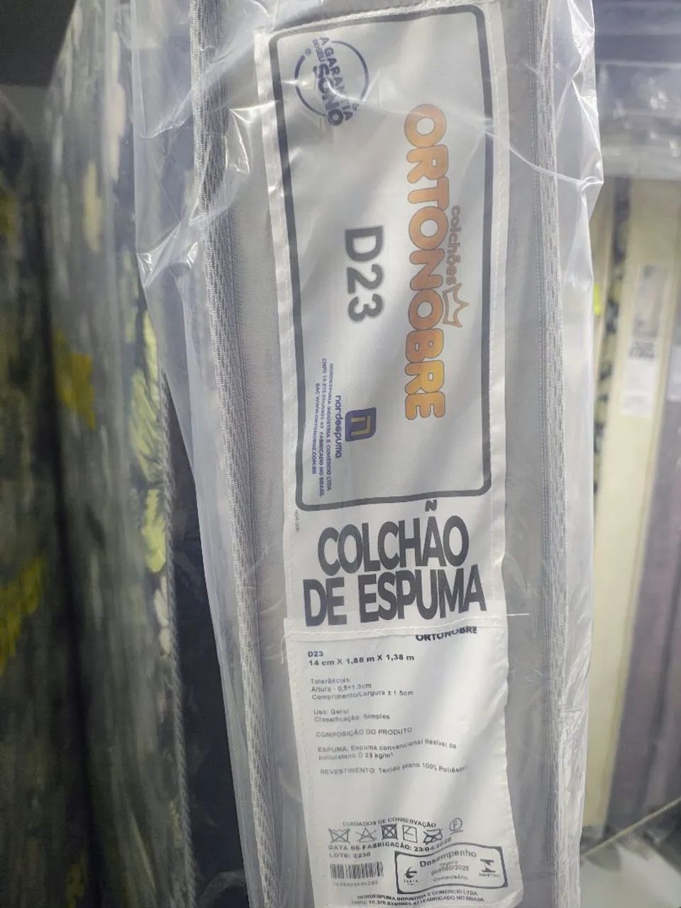 Colchão D23 14 cm de espuma da ortonobre  - Foto 2