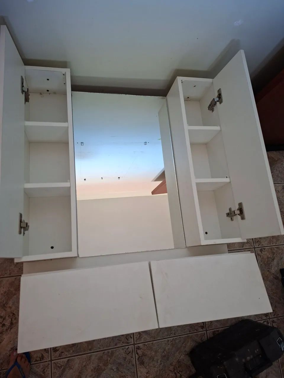 penteadeira suspensa