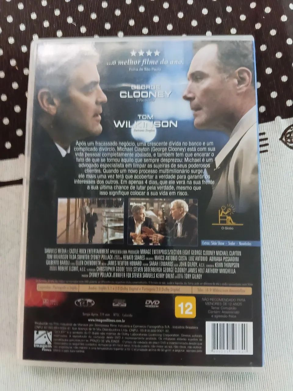 Dvd filme conduta de risco - original - Foto 2