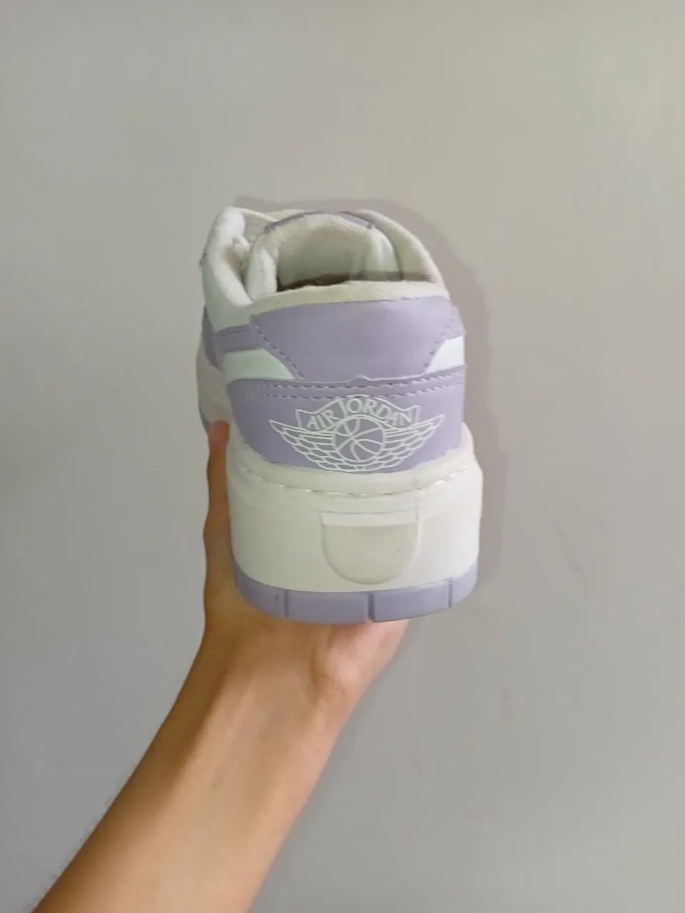 Tênis feminino Nike plataforma roxo e branco- NUNCA USADO. - Foto 4