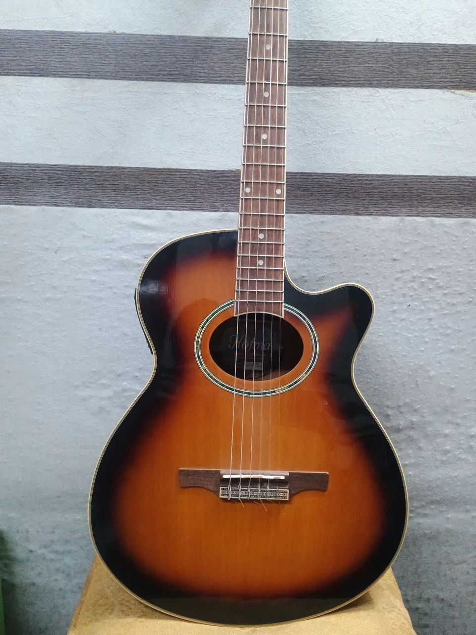 Violão hofma Flat Nylon 