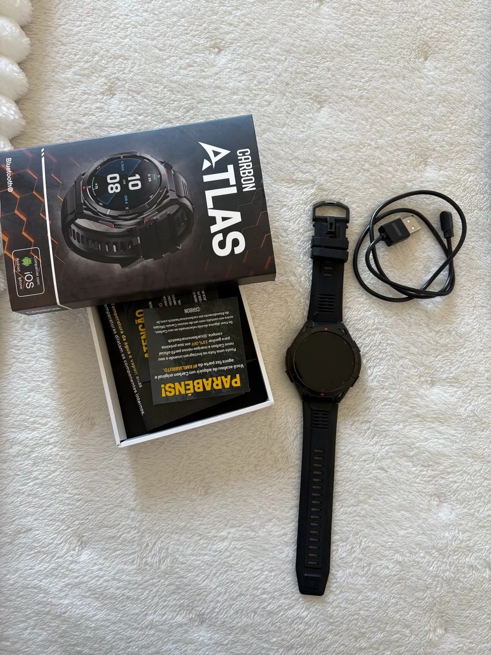 Smartwatch Carbon Atlas