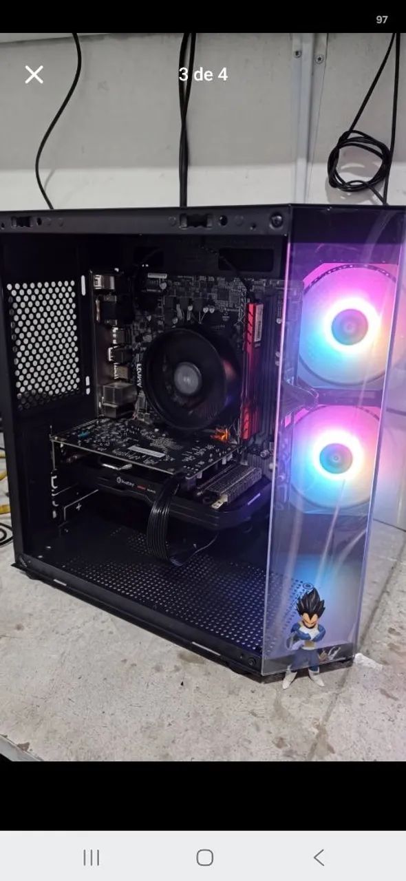 Pc gmaer rizen 5 5500 rx580 - Foto 2