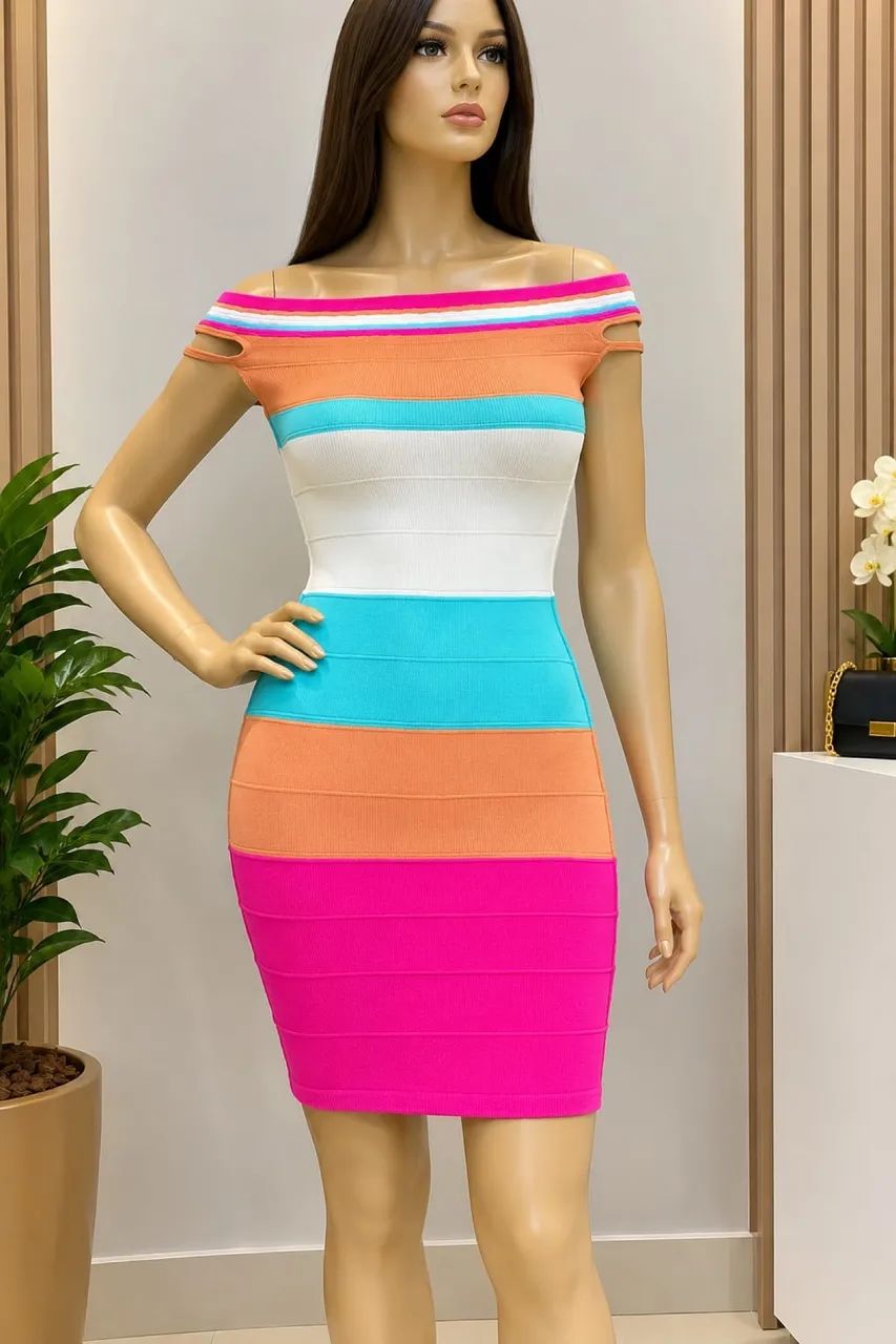 Vestido tubo.
