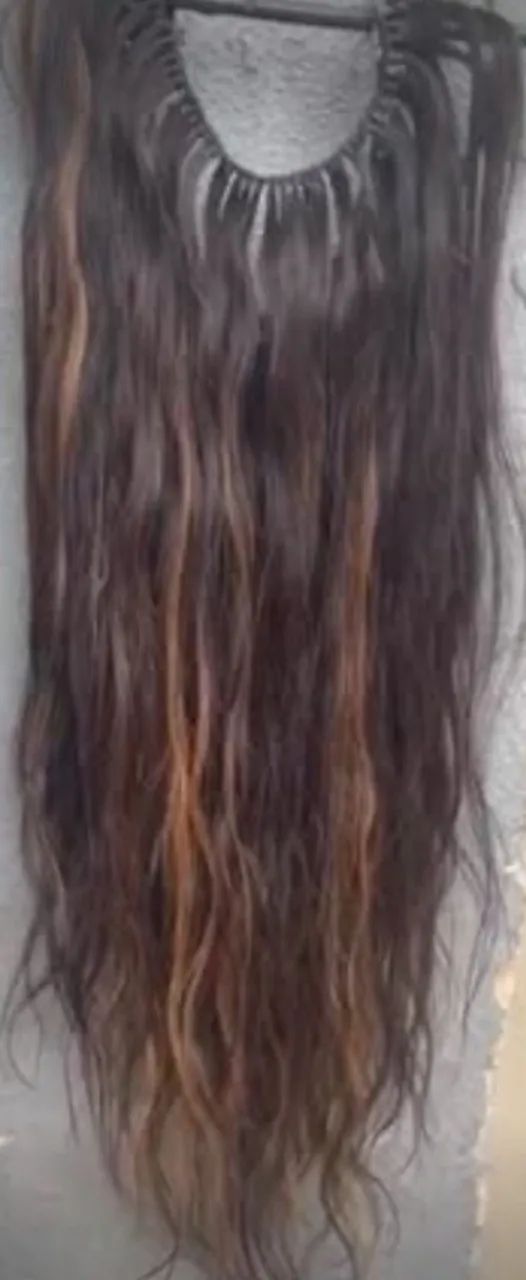 3 telas de Cabelo humano 50/55 centímetros  - Foto 3