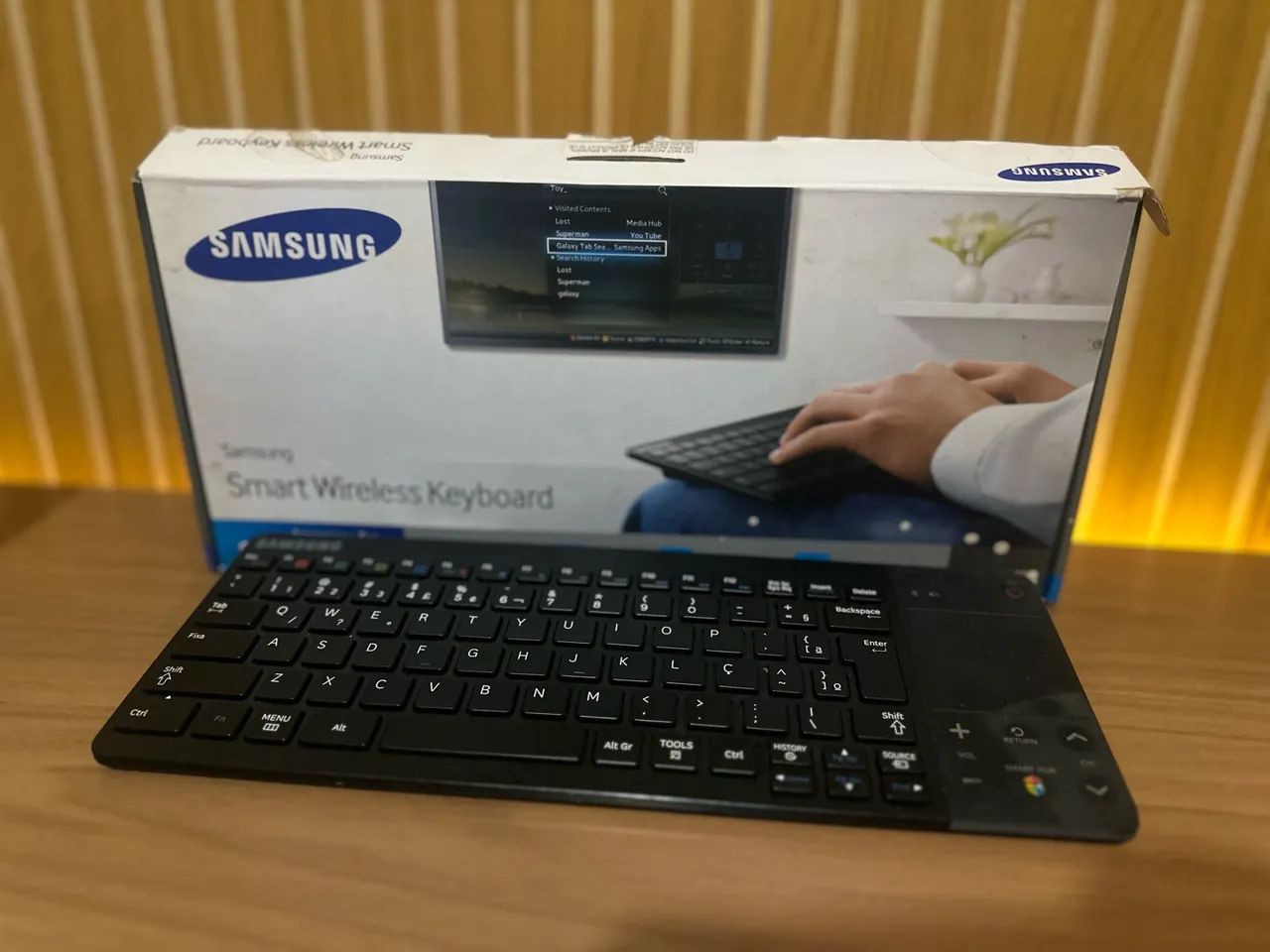Teclado para smart tb Samsung com Bluetooth