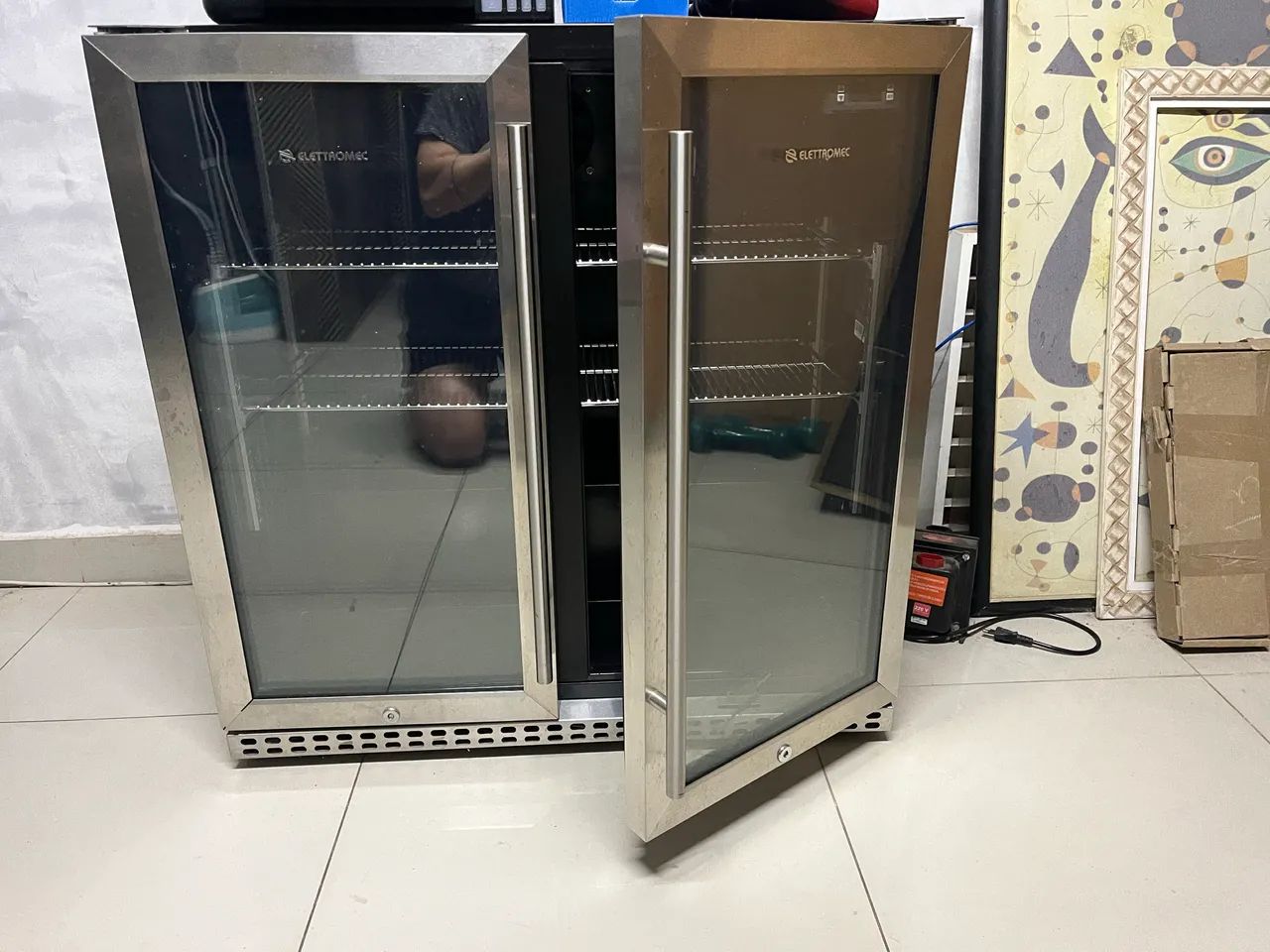 Cervejeira inox