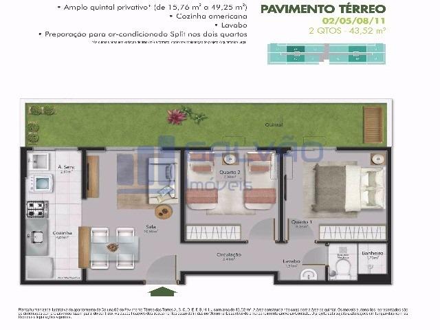 MR-2Q em Residêncial Centro da Serra, Financiamento MCMV e Entrada Super Facilitada!!! - Foto 16