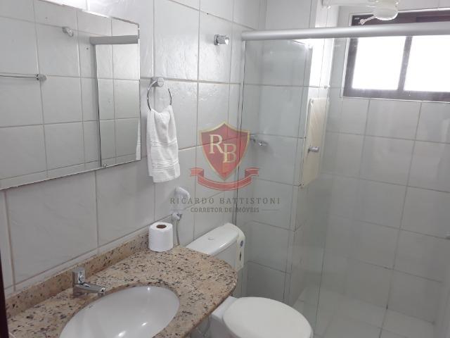 Flat mobiliado em Ponta Negra, lado sombra, linda vista - Foto 6