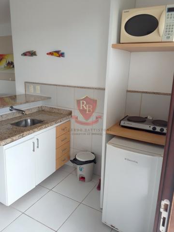 Flat mobiliado em Ponta Negra, lado sombra, linda vista - Foto 9