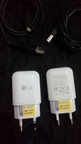 Dois carregador LG original