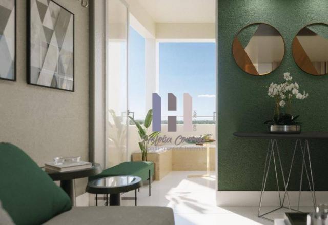 Apartamento com 2 dormitórios à venda, 48 m² por R$ 148.000 - Pium (Distrito Litoral) - Pa