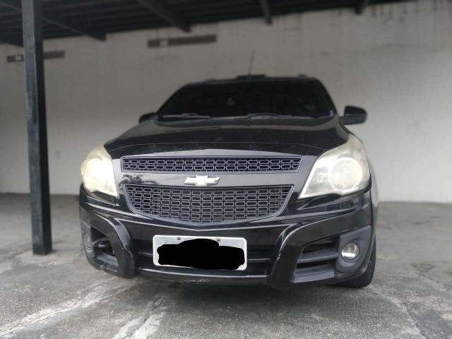 Chevrolet Montana Sport 1.4 Cor Preta Completa 2011/2011 - Foto 2