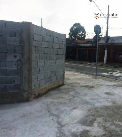 Terreno para alugar, 588 m² por R$ 7.700/mês - Parque Novo Oratório - Santo André/SP - Foto 3