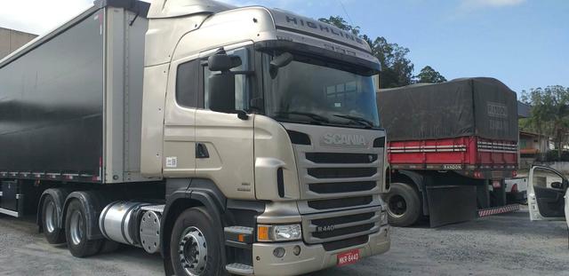 Vendo scania highline 2013 6x2 automática - Foto 4