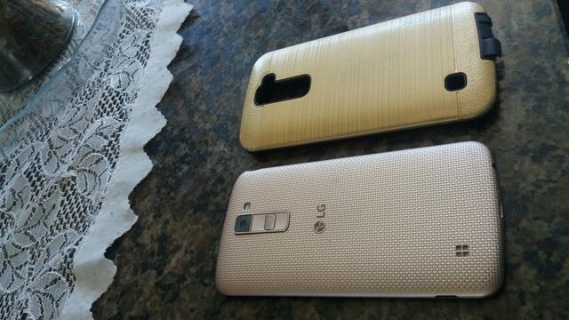 Lg k10 16 giga tela trincada - Foto 2